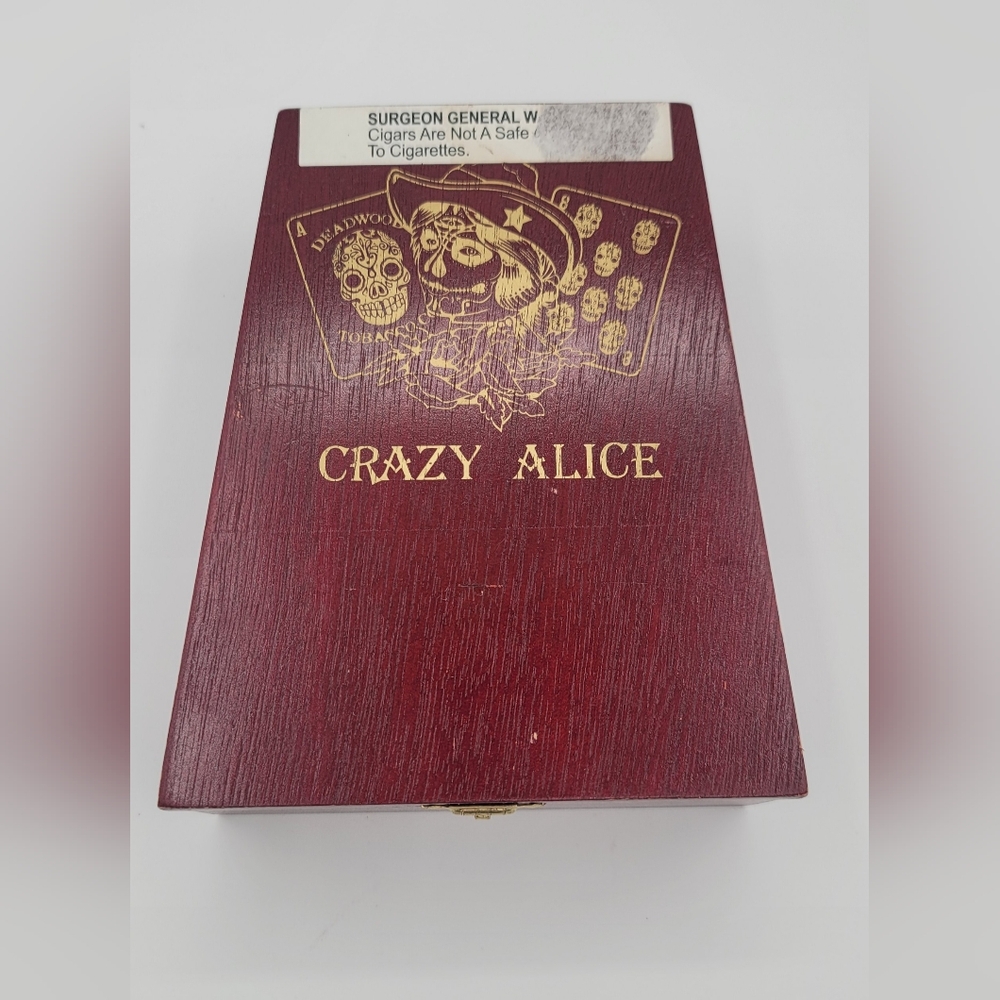 Crazy Alice Cigar Box